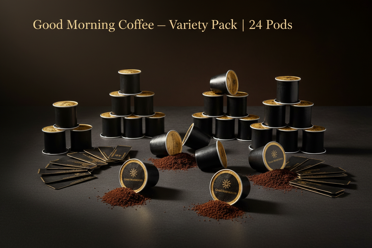 Good Morning Coffee Variety Pack (24 Pods)