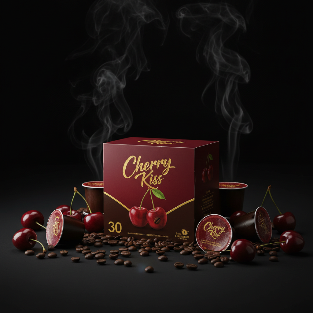 Cherry Kiss Coffee Pods